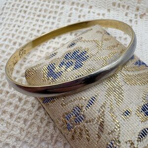 Vintage Taxco Sterling Silver Bangle – Signed "TA Mexico" with Eagle Hallmark